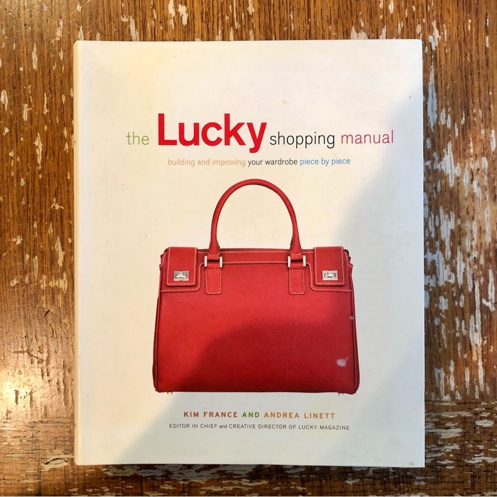 4/$20 the LUCKY shopping manual Book